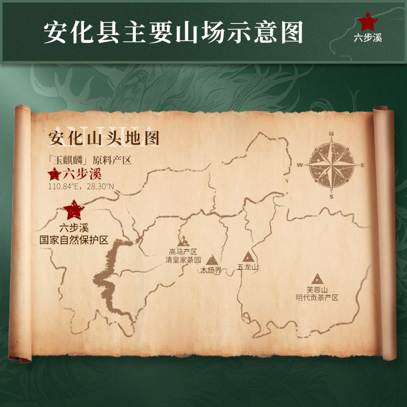 2016 Yu Qilin Anhua Dark Tea Cake