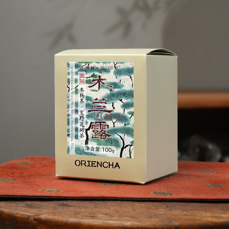 Mulan Dew – 2019 Wild Flower Brick Tea