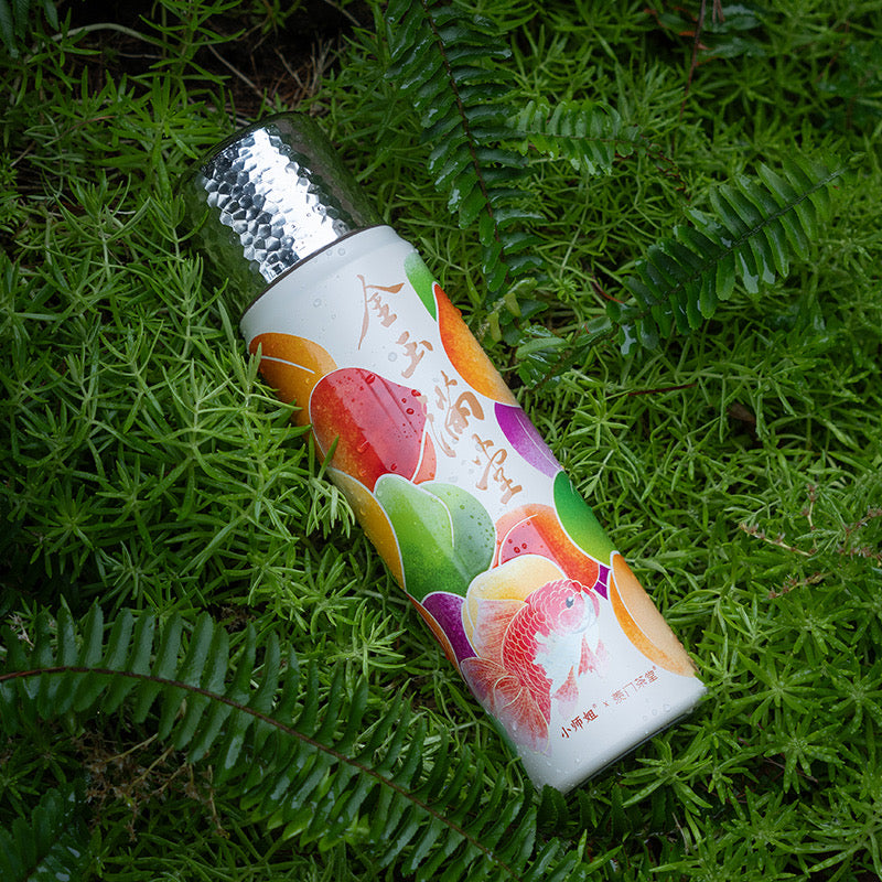 Jin Yu Man Tang – Ceramic-Lined Insulated Tea Flask 550ml