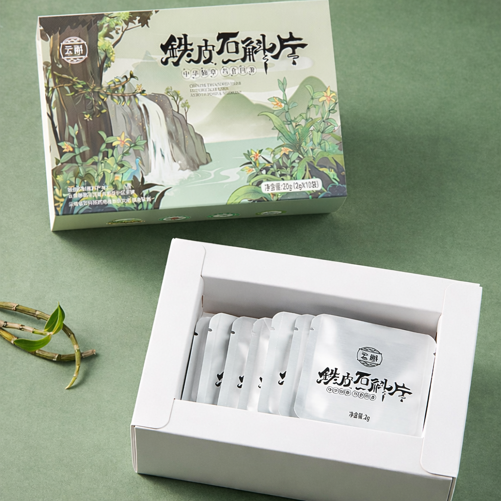 Organic Iron Skin Dendrobium Slices