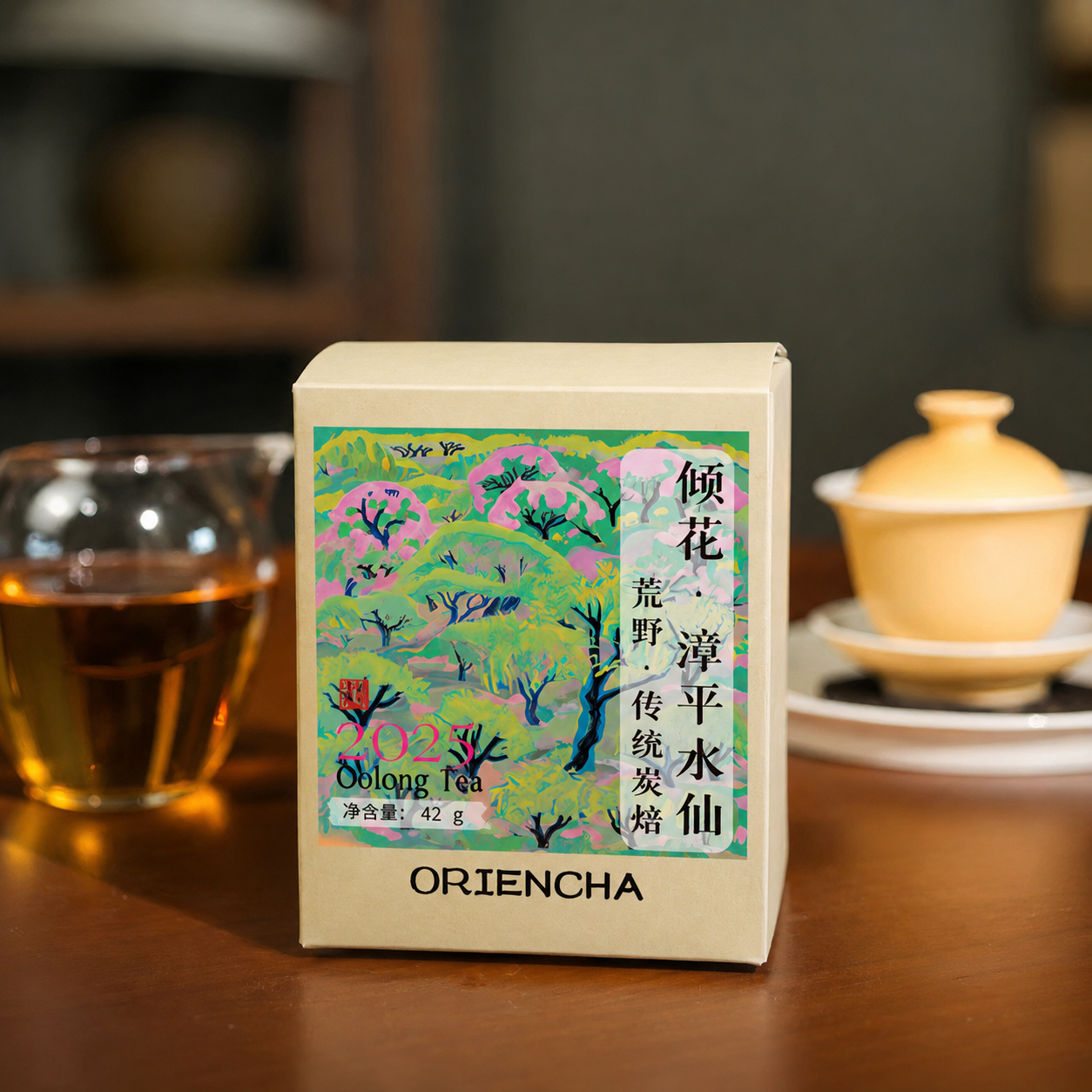 Qinghua – Zhangping Shuixian Compressed Oolong Tea