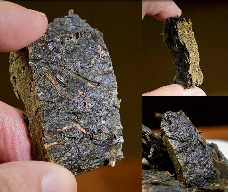 2019 Anhua Dark Tea – Mulan Dew Wild Flower Brick Tea