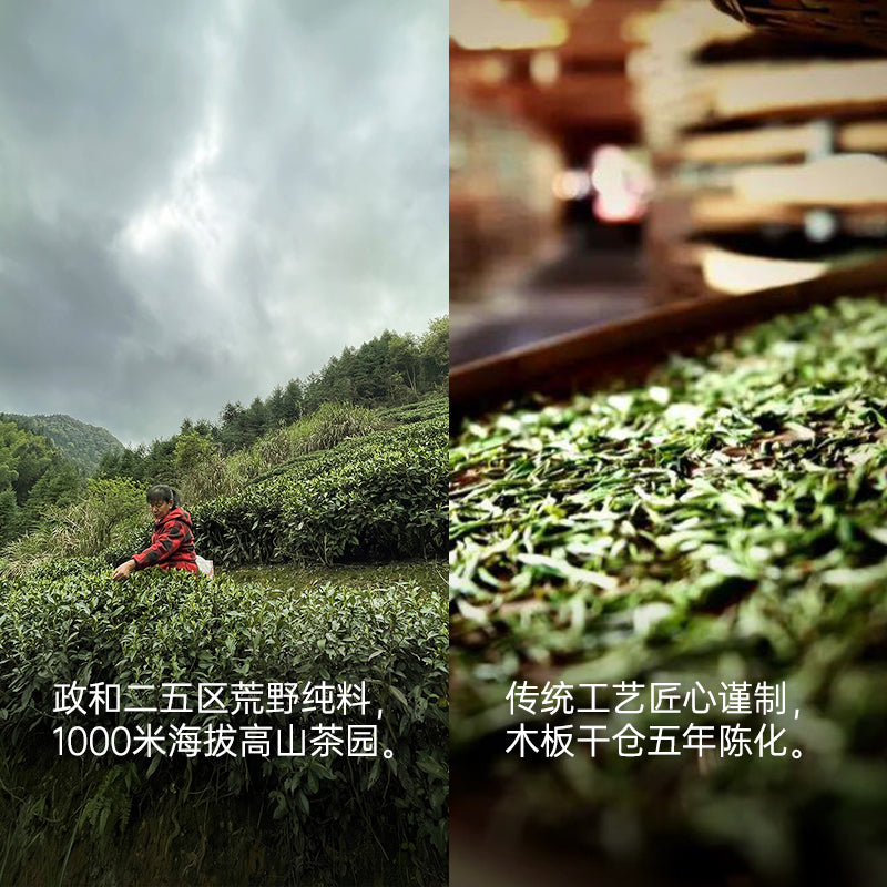 2017 Yeyun Wild White Tea Shoumei Cake