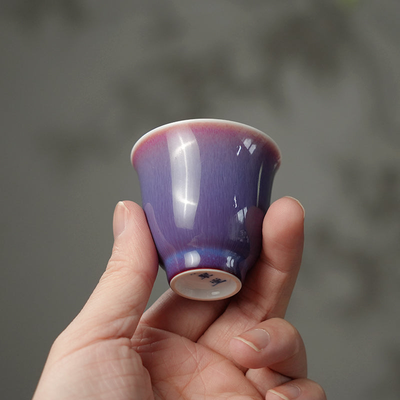 Nebula Zen Handcrafted Purple Tasting Cup