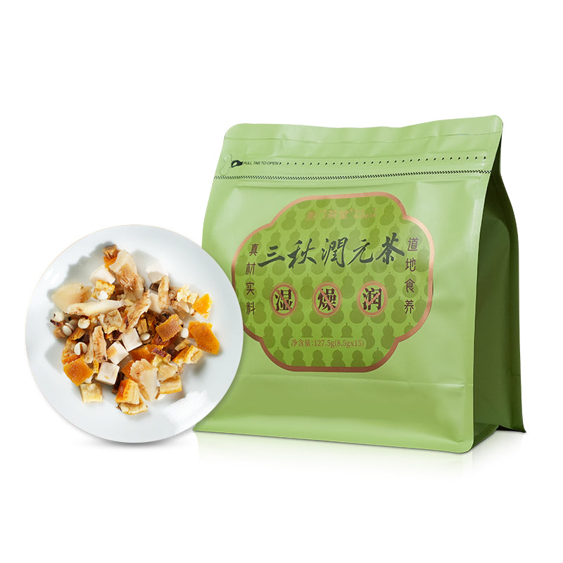 Sanqiu – Runyuan Autumn Vitality Tea 127.5g (8.5g x 15)