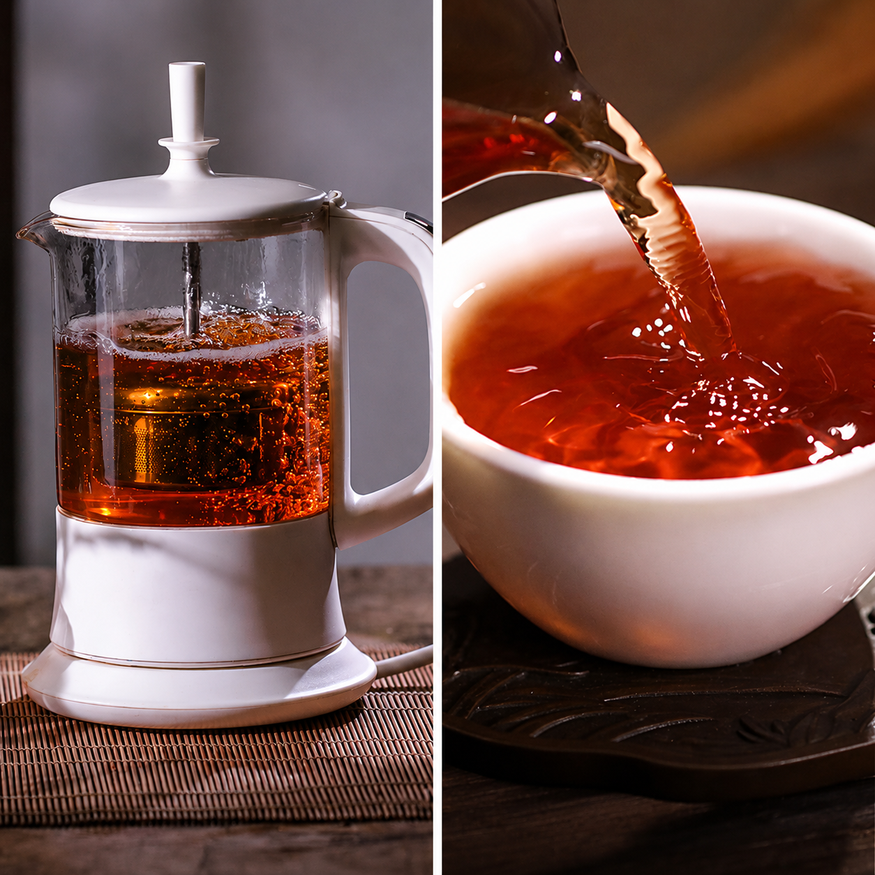 2012 Vintage Fang Hua Liu Bao Tea