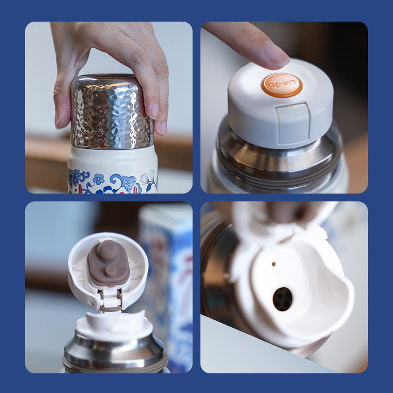 Ba Fang Lai Cai Ceramic-lined Insulated Flask – Limited New Year Edition