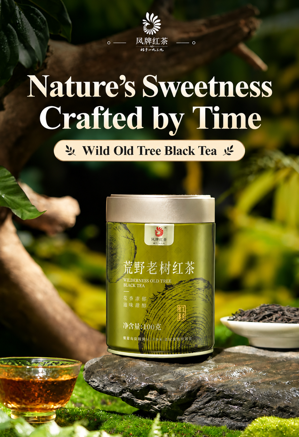 Huangye – Wild Old Tree Yunnan Dianhong Black Tea