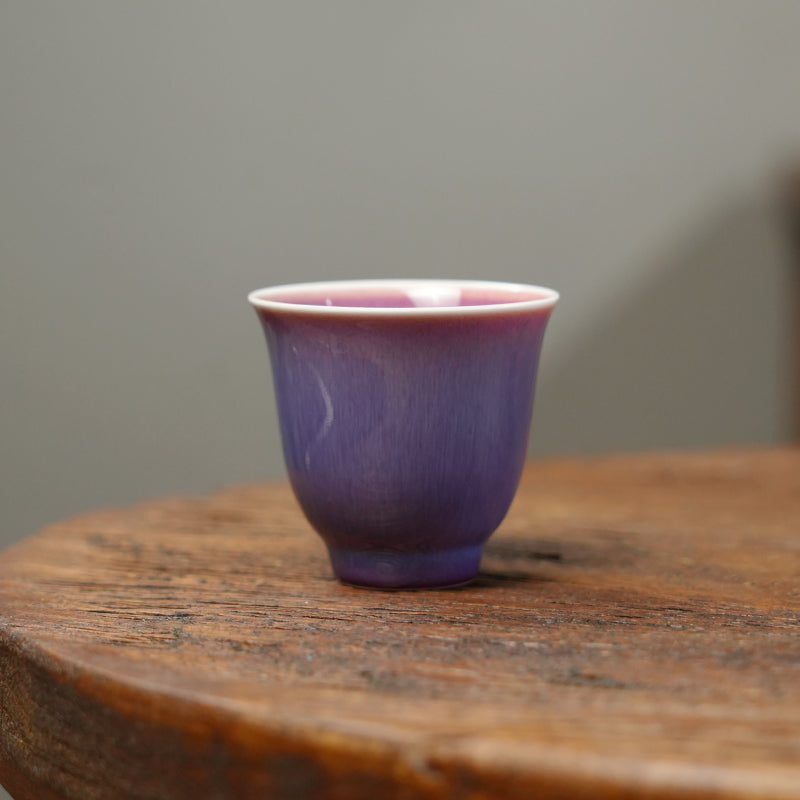 Nebula Zen Handcrafted Purple Tasting Cup