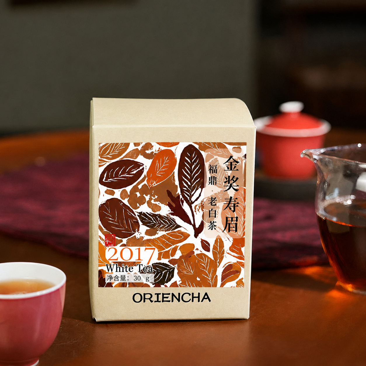 Golden Award Shoumei – 2017 Fuding White Tea 30g