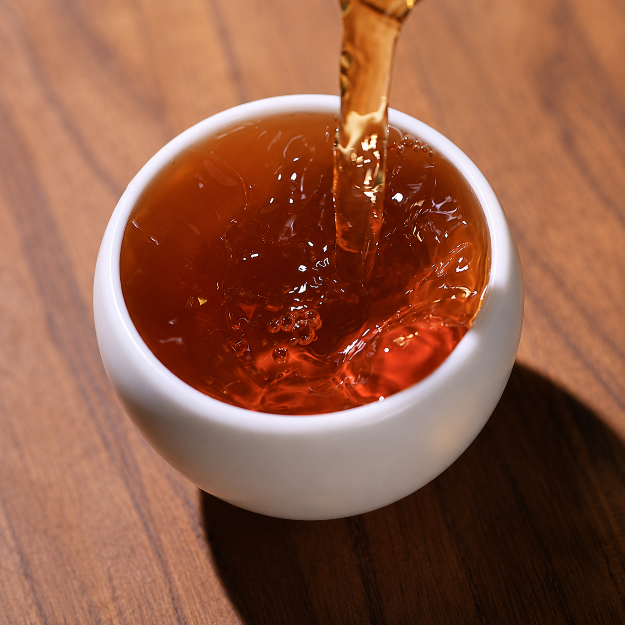 Liubu Linglong – Wild Old Tree Anhua Dark Tea Tianjian Tea Thin Disc