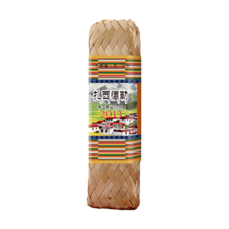 Tashi Delek 2013 Bamboo-Bound Tibetan Dark Tea