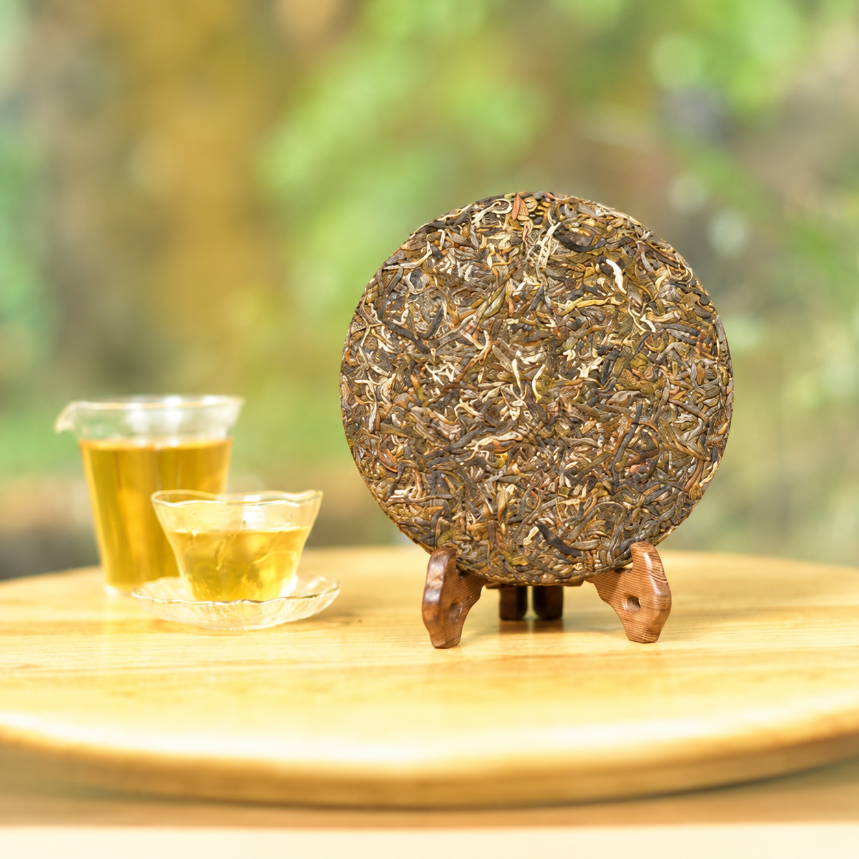 Tiger  – Organic Raw Puerh Tea Cake 2022 Year of the Tiger Edition