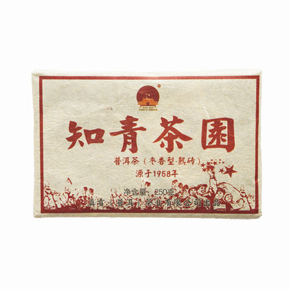 Zhiqing Tea Garden Pu-erh Tea Brick