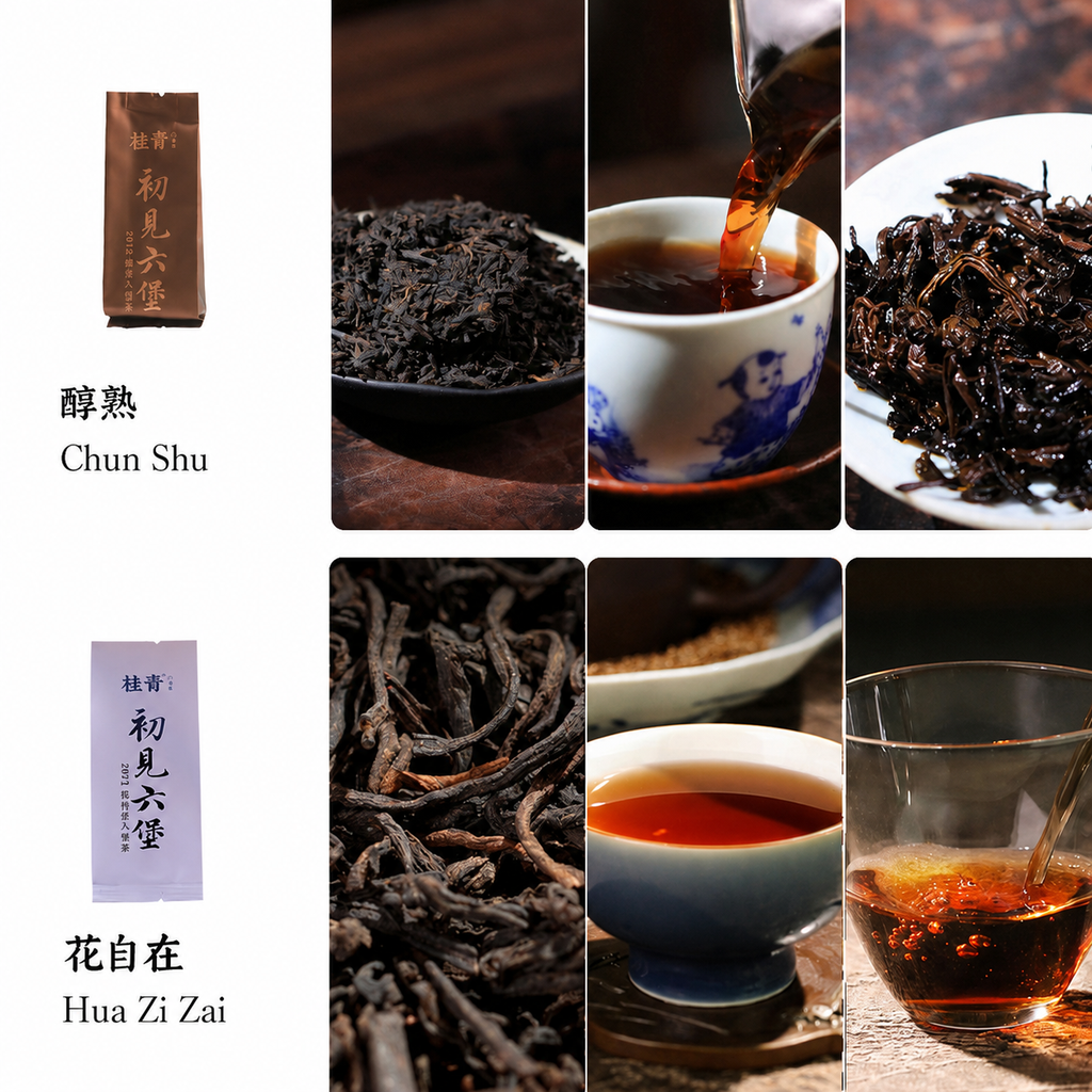 Chujian –  Liu Bao Tea 8-in-1 Sampler Set 56g (7g x 8)