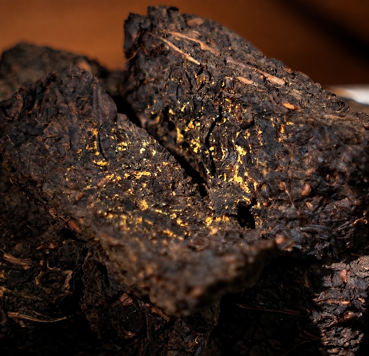 Heavenly Blessing – 2016 Vintage Golden Flower Fu Brick Tea