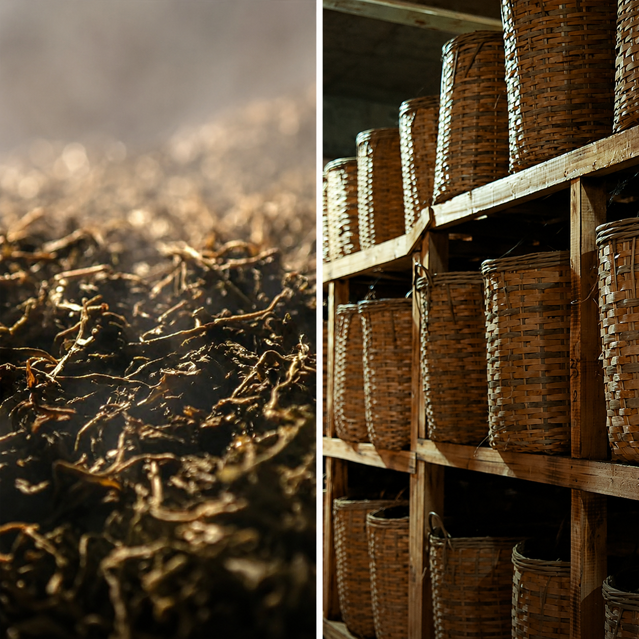 2012 Vintage Fang Hua Liu Bao Tea