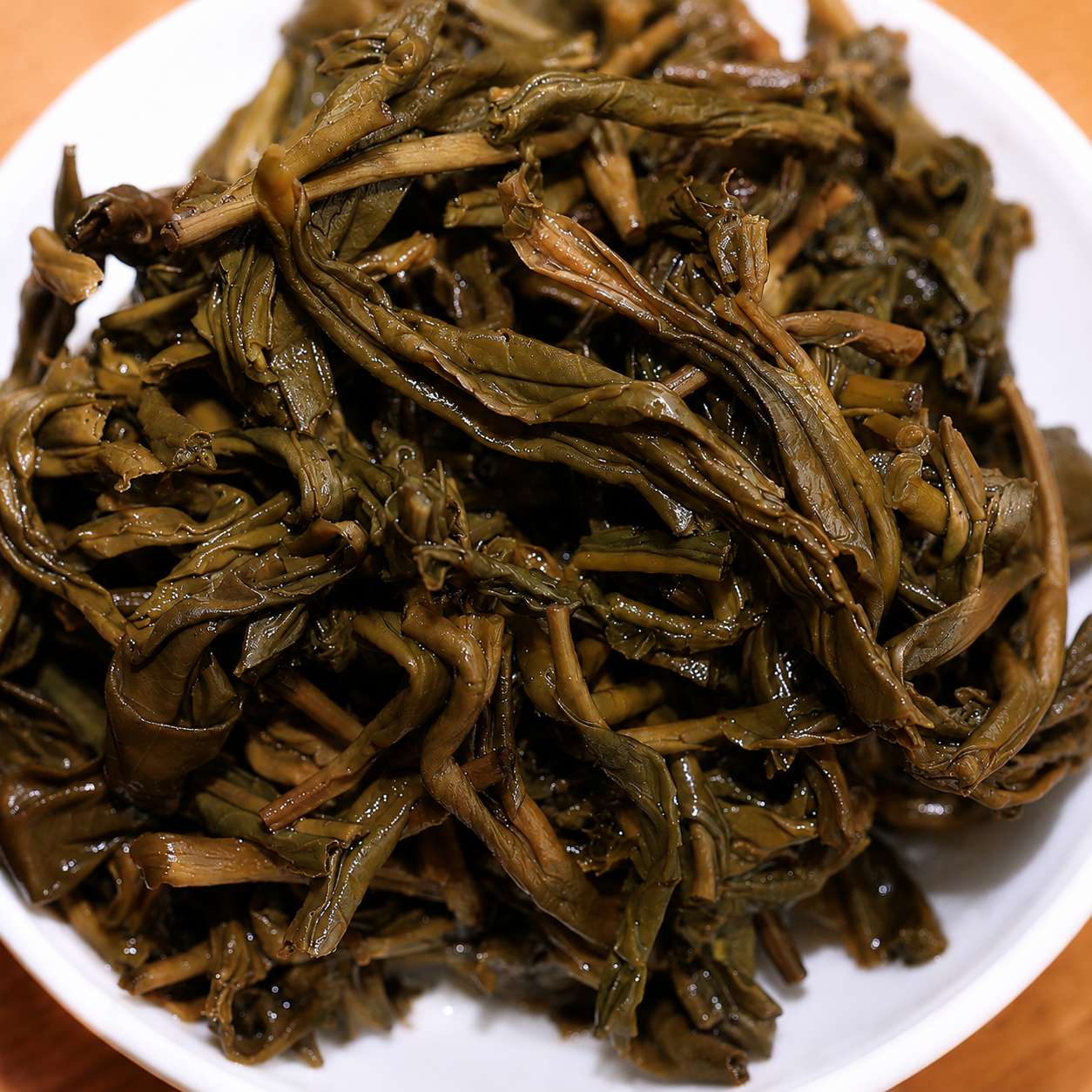 Liubu Linglong – Wild Old Tree Anhua Dark Tea Tianjian Tea Thin Disc